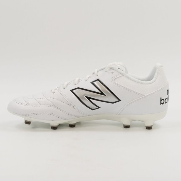 New Balance 442 V2 Team FG 'White' MS42FWT2 Leather Soccer Cleats Multi Size - Picture 2 of 10